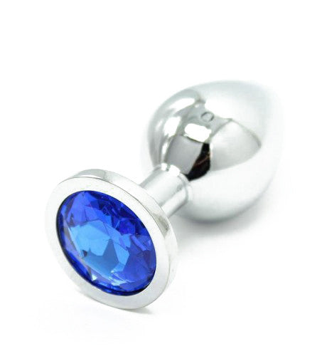 Stainless Steel Jeweled Butt Plug