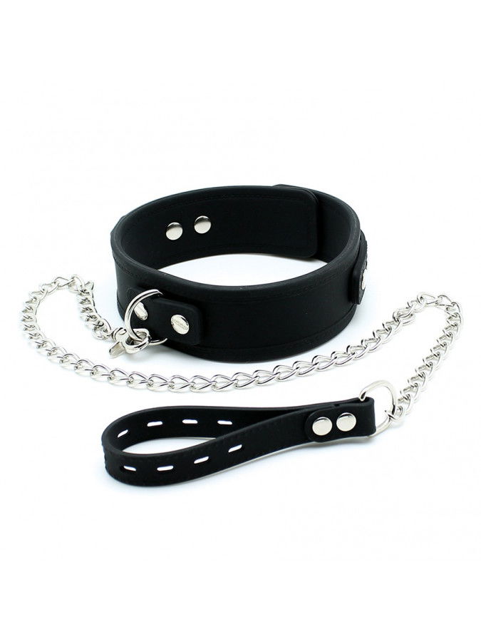 Rimba - Collar of 5 cm wide, adjustable with buckle, dog leash included. - Image 7