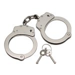 Rimba - Metal police hand-cuffs, extra heavy