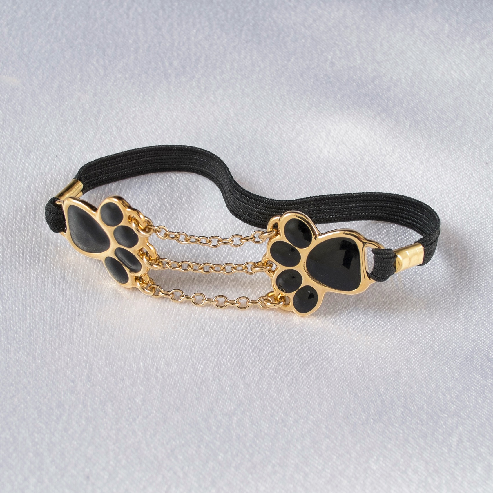 BH186 Gold Feline Cat Paws Penis Band - Image 4